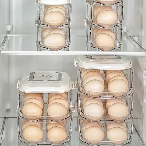 Dispensador de huevos automático que evita roturas en la nevera y ahorra espacio 6