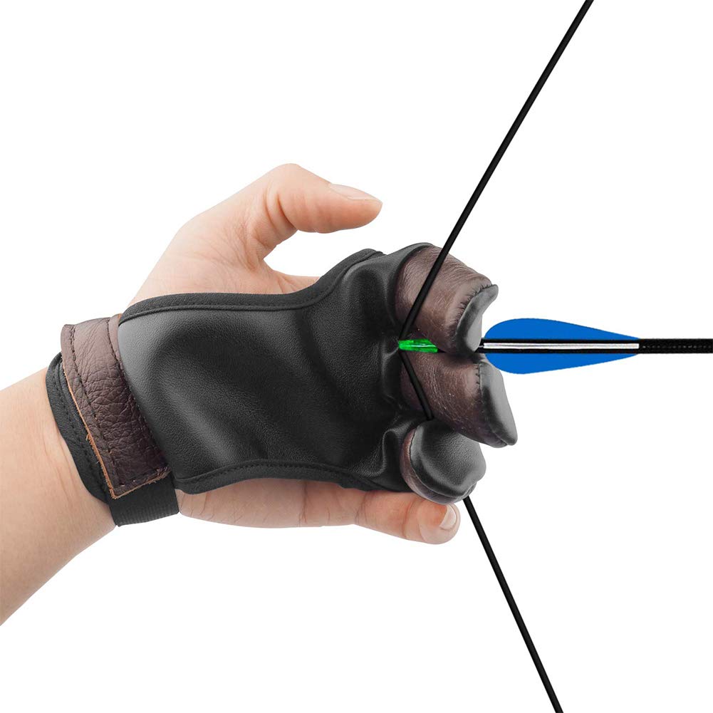 Guanti Da Tiro Con L'Arco Ruiqas - Protezione Dita Regolabile - Foto 8