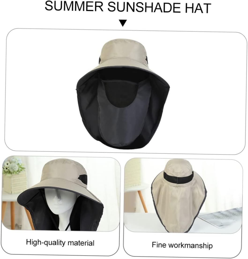 LIFKOME 3 Pcs Charming Design Sun Hat Face Cover for Outdoor Activities and Photography