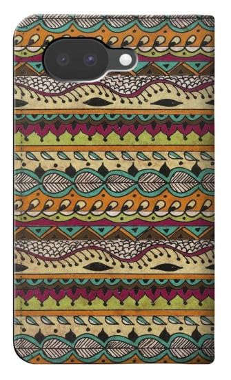 Etui Google Pixel 10a housse cuir Aztec Boho Hippie - 2