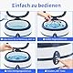 Uten Ultraschallreiniger Ultraschallreinigungsgerät brillenreinigungsgerät 600ml Ultraschallgerät für Brille Schmuck Uhren Zahnprothesen 40,000Hz