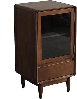 Genérico Gabinete para vinos Estante para vinos de Madera Gabinete para vinos con cajón y Puerta, gabinete para licores Multifuncional para el hogar, Cocina, Comedor, Estante para vinos (Color: Bruin