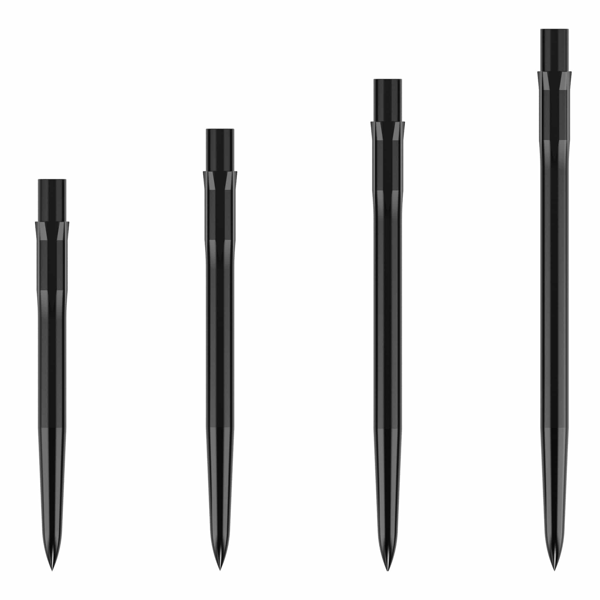 Caliburn | Replaceable Dart Points | Smooth | Black | Multiple (32)