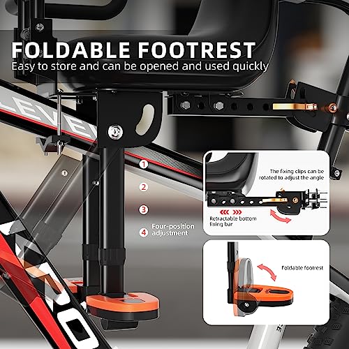 Xieeix Front Mounted Child Bike Seat thumb #2