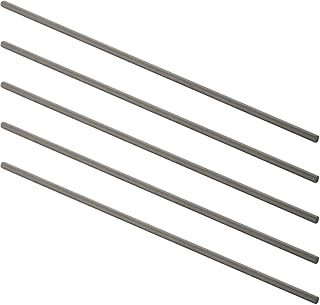 Jutagoss Carbon Fiber Rod 4mm Craft Matte Pole Length 200mm 7.8 Inch Round Carbon Fiber Wing Tube for RC Airplane DIY Craft 5Pcs