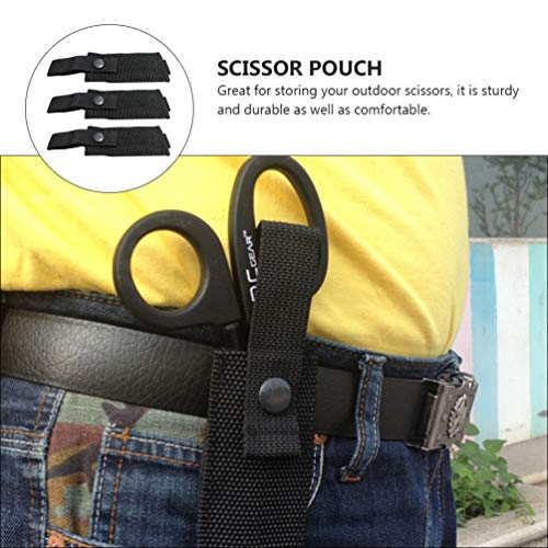 EXCEART 3Pcs Tesouras Médicas Bolsa Bainha Ferramentas Manuais Tesoura Titular Saco De Armazenamento