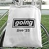 Britpop Vinyl Tote Bag – Indie Music Gift for Fans – Live ’25 Memorabilia, Band Merchandise Bag – 41 x 37 cm Reusable Polyester Tote #2