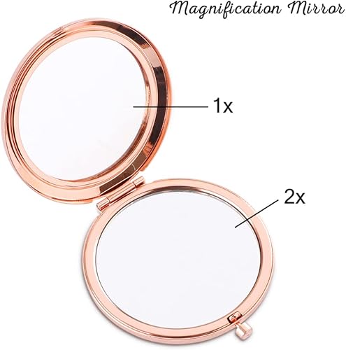 Miniatura 4 de 40th Birthday Gifts Women Rose Gold Compact Mirror Gifts for Women Birthday Unique 40th Birthday Gift Ideas for Wife Sister Daughter Friend Niece
