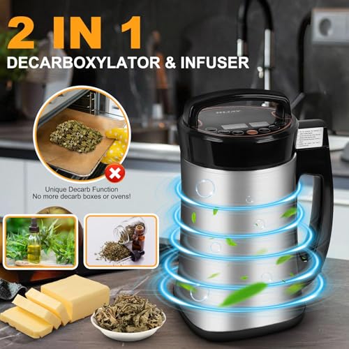 2-in-1 Herbal Decarboxylator Infuser Machine