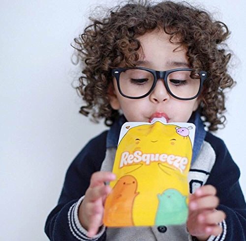 Resqueeze Reusable Food Pouch 6 oz (4-Pack)