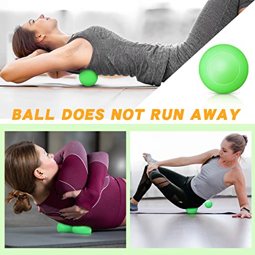 image for Jexine 24 Pieces Lacrosse Ball Massage Ball Bulk Therapy Lacrosse Gift