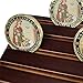 WOERDA 4 Row Challenge Coin Holder, Military Coin Display Holder Stand,Holds 12-16 Coins - Image 3