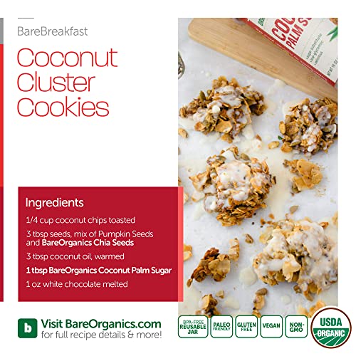 Bareorganics Coconut Palm Sugar, 16 Ounce #TOP2