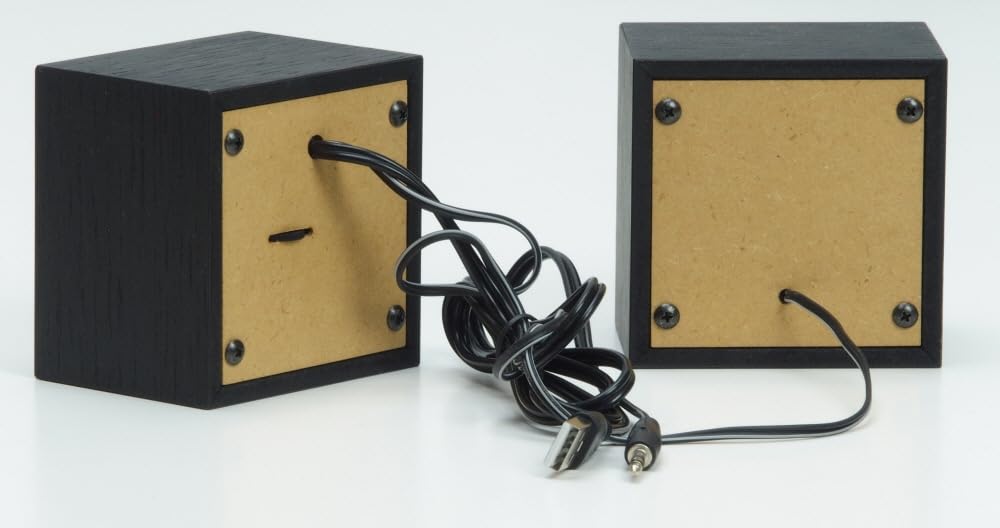 Amazon.co.jp: PC用スピーカー (black) 手作りPCスピーカー USB接続 3W