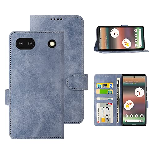 Coque Google Pixel 6a antichoc avec 3 emplacements cartes et support vidéo