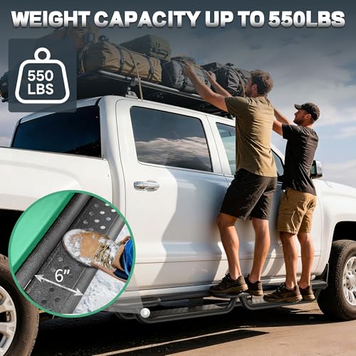Estribos laterales para Toyota Tundra CrewMax 2022-2026 miniatura 5