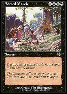 Magic The Gathering - Forced March - Mercadian Masques