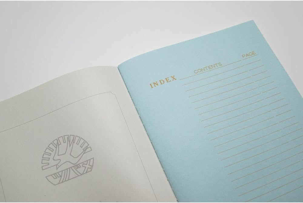 ツバメノート Tsubame Notebook W3012, B5, Ruled, 0.2 inches (6 mm) x 35 Lines, 100 Sheets, Thin
