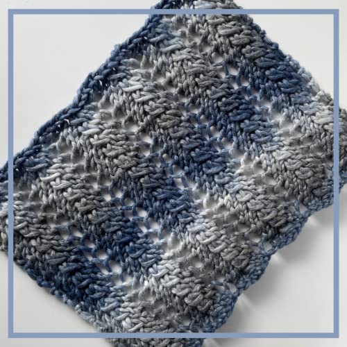 Image of Ombre Encore Chunky Ombre Yarn #5 Weight, 3-Pack (507Yds /420G), White Gray | Multicolored Bulky 5 Weight Yarn for Crocheting with Free Patterns - Chunky Acrylic Yarn for Knitting