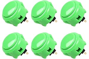 Sanwa OBSF-30 Arcade Push Buttons 30mm (Green)