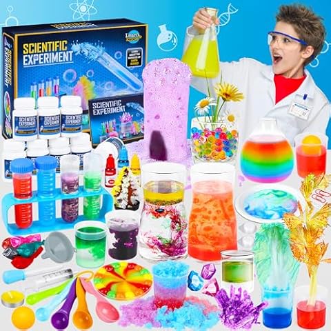 FHNSEL 80+ Science Experiments Kit for Kids Cover