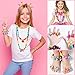 NIDOOT 550Pc+ Pop Beads Jewelry Making kit for Girls 4-6, Arts and Crafts for Kids Ages 4-8, Toys for 4 5 6 Years Old Girl Birthday Christmas Gifts Ideas, Bracelet Necklace Ring Snap Bead Set
