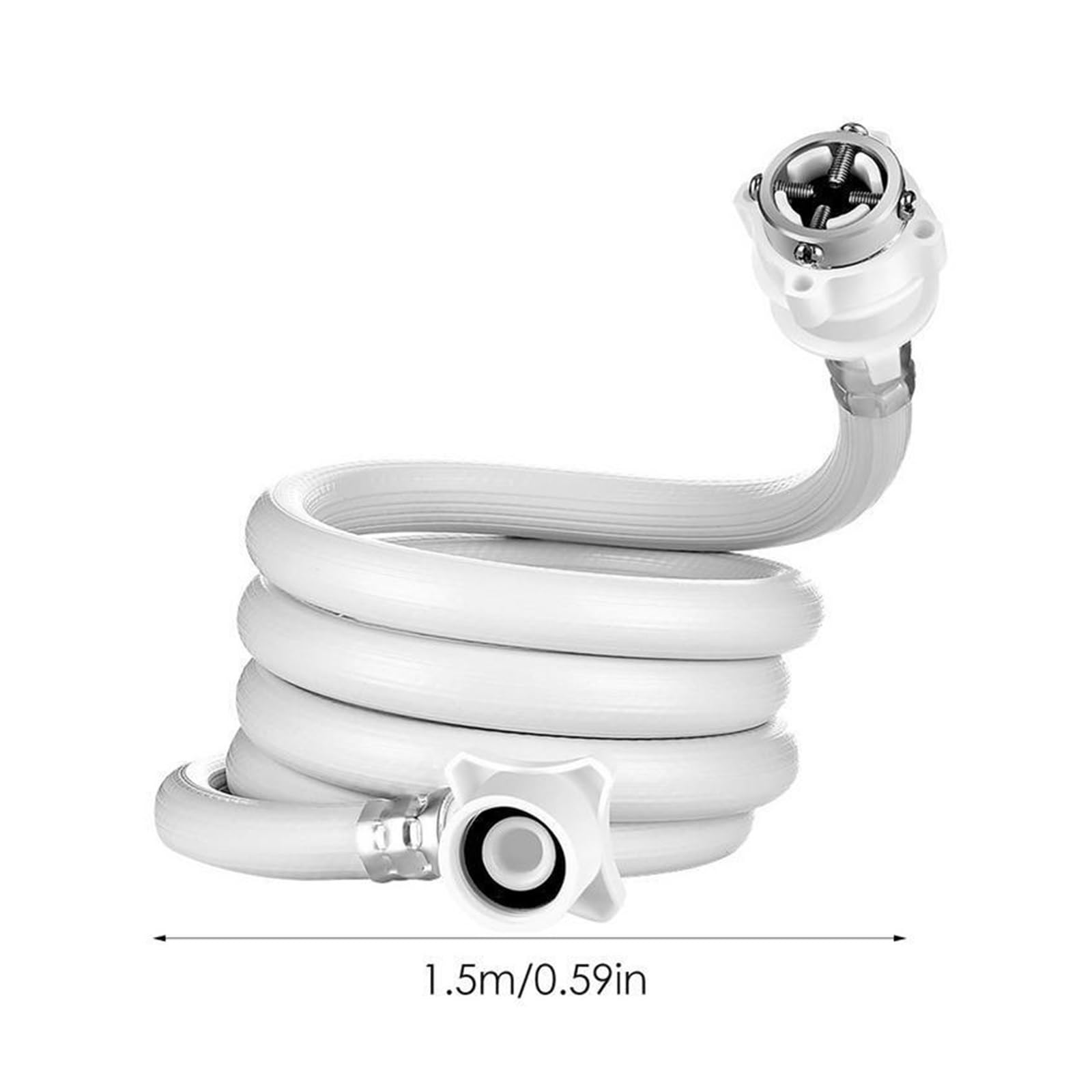 Manguera De Entrada De Agua For Lavadora, Tubo De Conexión De Entrada Universal De 1,5-5M(3m)