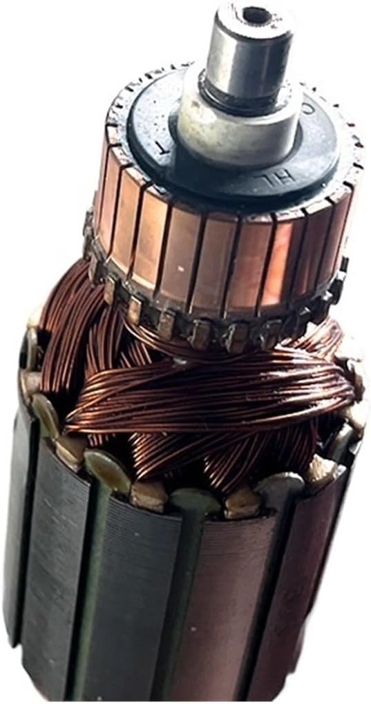 CAARLA Armature Rotor Stator for 5800NB 5806B 5802NB Electric 9teeth Garden Armature Rotor Anchor Coil Replacement Parts(Stator)