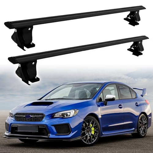 Subaru WRX Roof Rack Cross Bars 2015-2021 Black