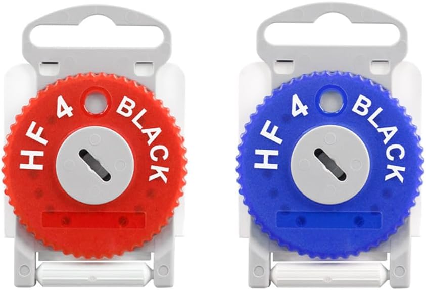 SOUNDLINK HF4 Pro Wax Guard Hearing Aids Wax Filters Earwax Traps Cerustop(Red&Blue)