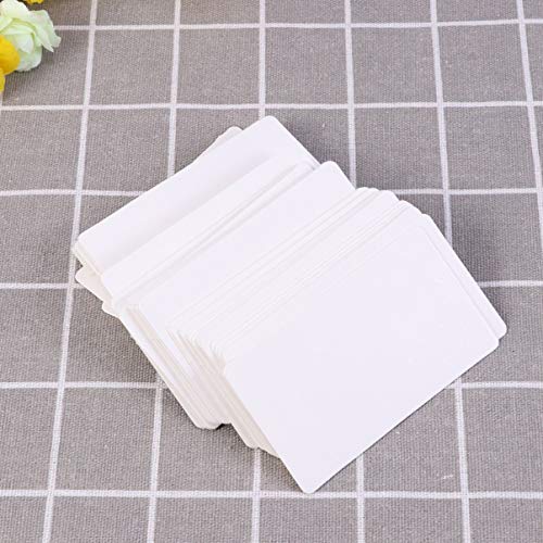 NUOBESTY Cartões de Papel Kraft Em Branco Cartões Retro Cartões Portáteis Convite Modelo Convite Car