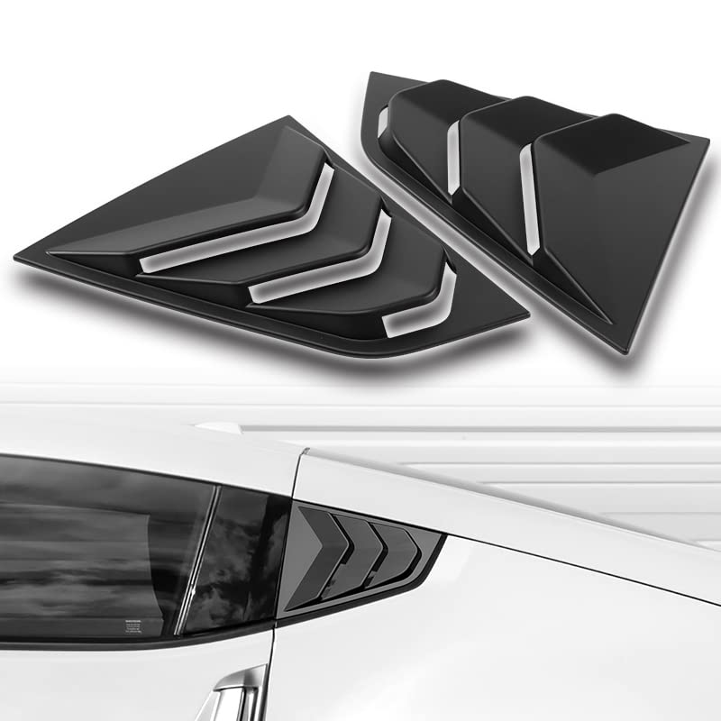 Hyundai Elantra Rear Side Window Louvers For Nissan Kicks 2018