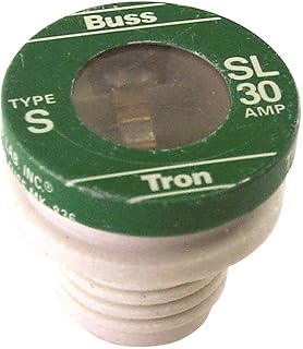 Bussmann BP/SL-30 30 Amp Tamper Proof Plug Fuses 3 Count