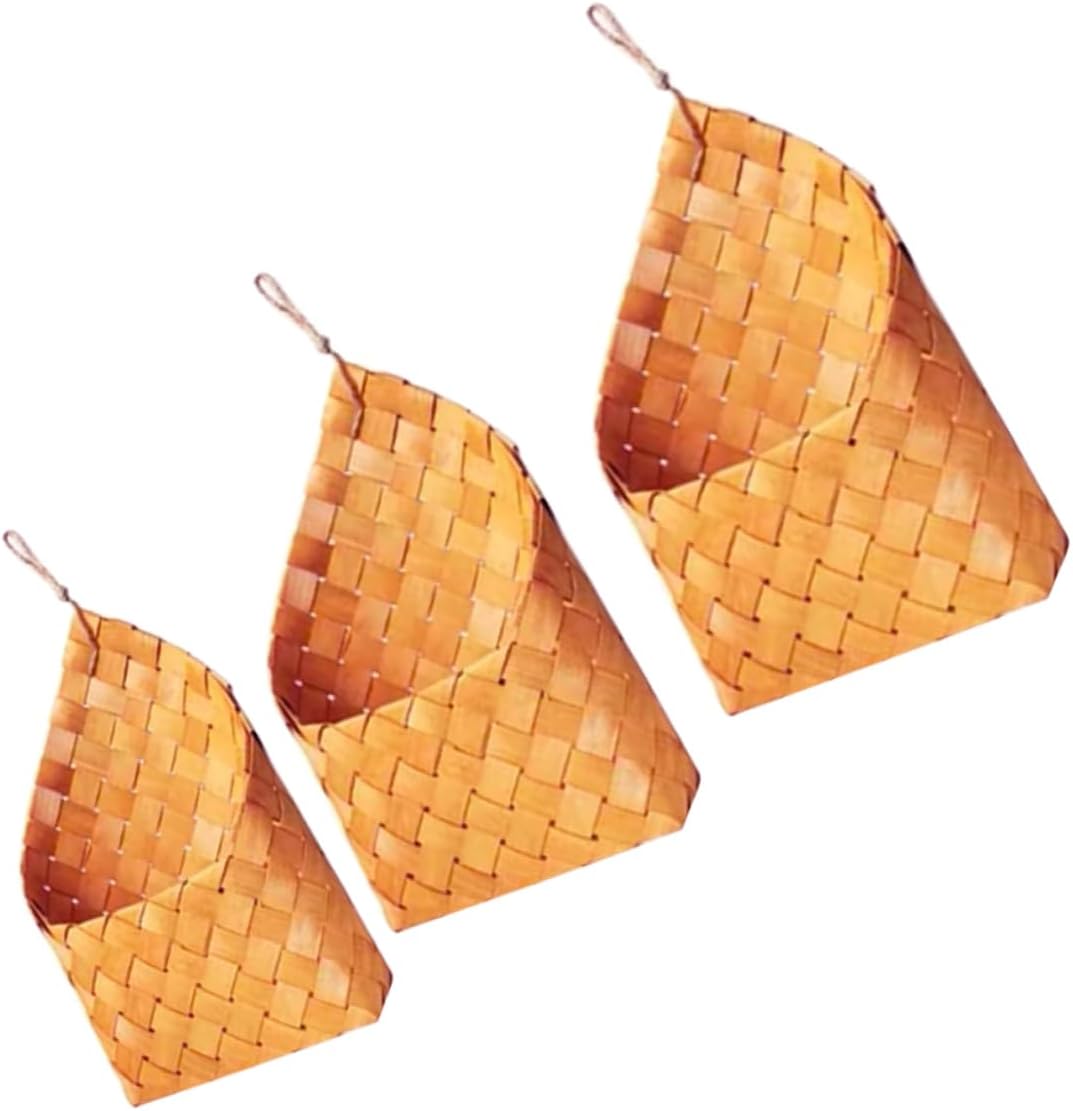 6pcs Wall Hanging Woven Storage Baskets for Fruits Veggies and Letters Nordic Style Organizers for Kitchen Balcony and Home Decor