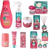 Mega pack 10 unidades para regalar TFC SET REGALO, Sandía The Fruit Company cosmetica para regalar Aceite labial, crema corporal, ambientadores y mucho más