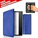 Produktbild MyGadget Hülle für Kindle Oasis 10 | 9 Generation [ Modell : CW24WI | S8IN4O Release: 2019 | 2017 ] mit Handschlaufe & Auto Sleep | Wake Funktion - Flip Case in Dunkelblau