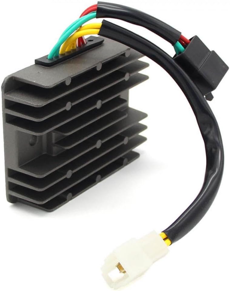 Voltage Rectifier Regulator Compatible With Automotive Motorcycle Parts 1098 1198 848 2008 2009 For Part Number 54040191A SH579B-11 DC 12V Plastic Metal
