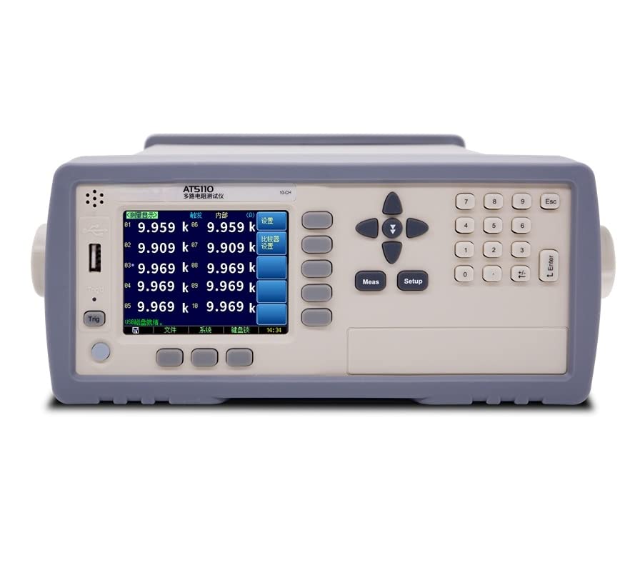 0.05% Accuracy HIGH Speed Test Multi-Channel DC Resistance Meter (AT5130)