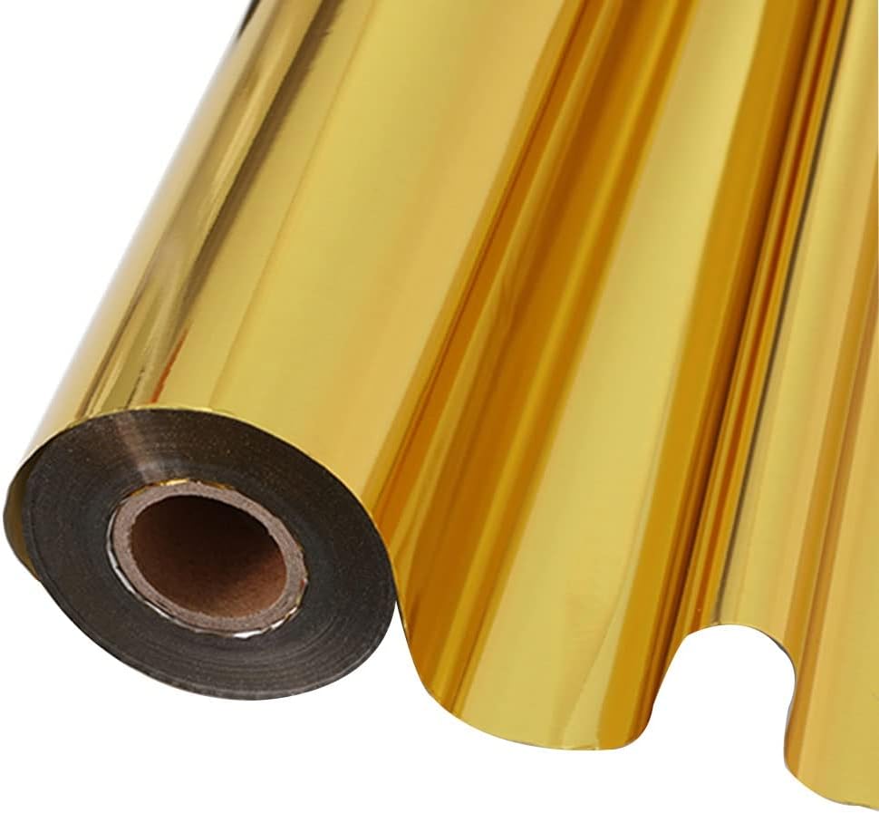 LXHONG Wedding Aisle Runner, Aisle Runner Mirror Rugs Roll Decorative Reflective Carpet Runway For Indoor Outdoor Wedding Party Decorations Cuttable Stage Exhibit ( Color : Gold , Size : 1x100M )