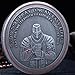 Knights Templar Challenge Coin – Red Cross & Shield Commemorative Coin, Viking Warrior Flipping Coin, Christian Collectible Gift