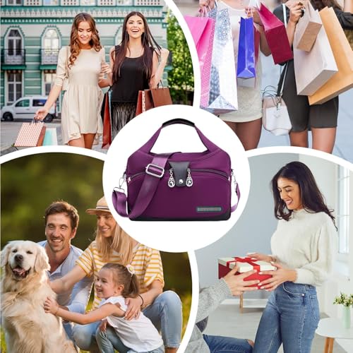 Sac à épaule sécurité pour dame avec compartiments de rangement pour le bureau - 4