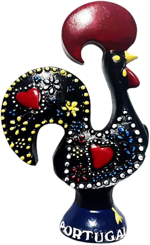 Portugal Rooster Portugal Magnet Fridge Refrigerator Magnet Decoration Sticker Souvenir Resin Crafts Kitchen Whiteboard