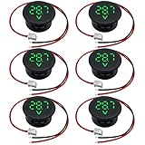 ◆【Messspannung】: 12v Dc Voltmeter DC 5V-100V, zur Überwachung des Fahrzeugbatteriestatus