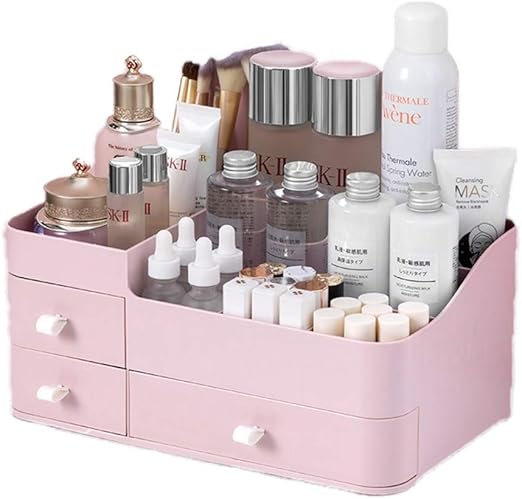 Amazon 化粧品 収納ボックス クリア 化粧品 収納ボックス ブランド 化粧品 収納ボックス 大きい 化粧品 収納ボックス 透明 コスメボックス 大容量 コスメ かわいい 化粧品収納 コンパクト メイクボックス レディース ギフト 収納ケース ボックス オンライン通販