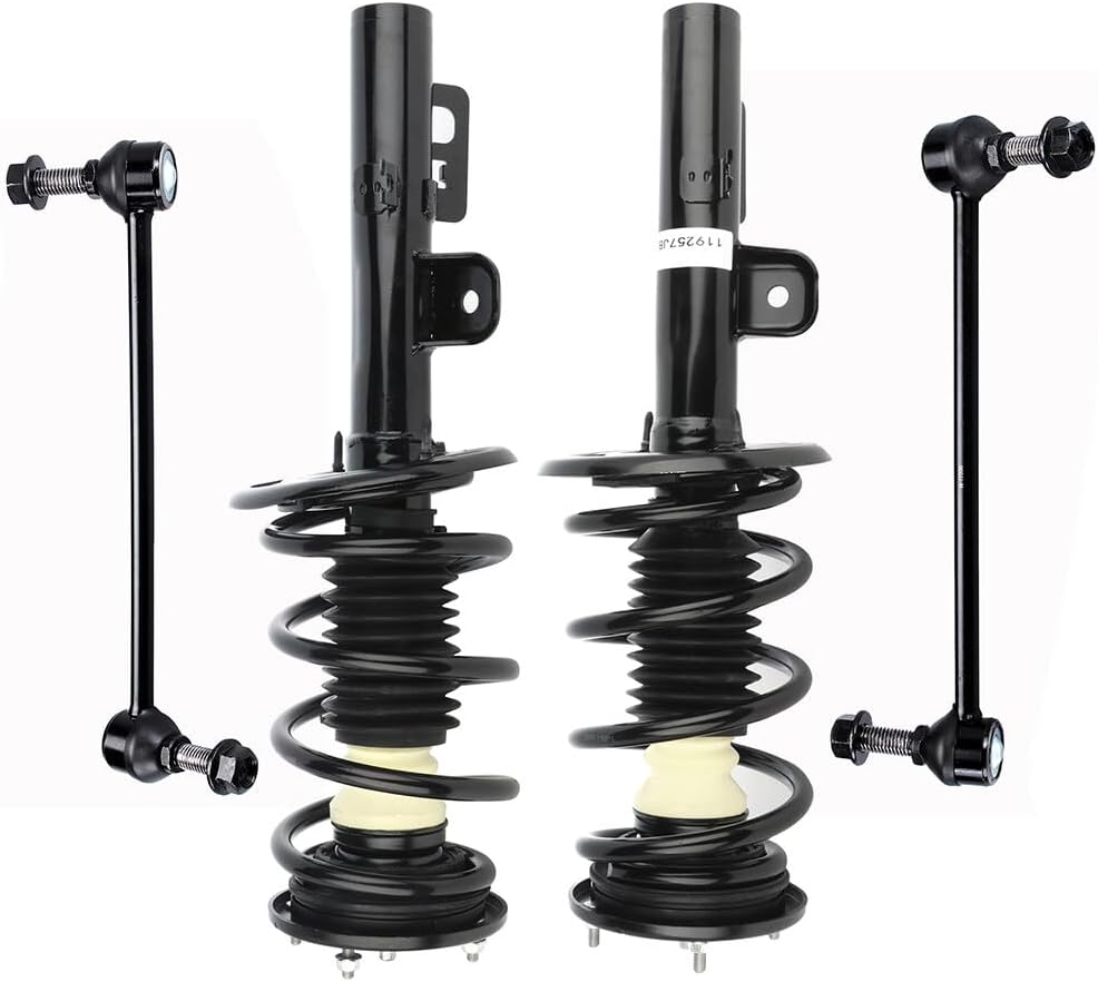 OCPTY Suspension Kits Front Complete Struts Assembly Stabilizer Bar Link Fits 2010-2012 for Ford Flex -4pcs