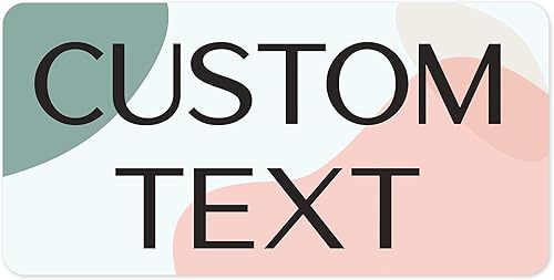 Miniatura 71 de Letrero Personalizado, Letrero de Calle Personalizado, 11 Colores de Fuente, 13 Estilos de Fuente, 4 Opciones de Agujeros, 22 Tamaños, 6x24 Madera