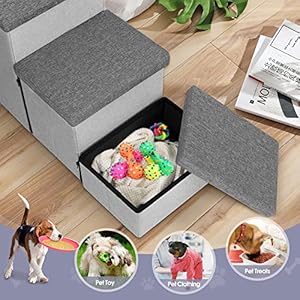 Dog-Stairs-with-Storage-Foldable-Dog-Steps-for-Small-Dogs-3-Tiers-Non-Slip-Pet-Stairs-for-High-Beds-Or-Couch-and-Sofa-Hold-up-to-50-lbs-Pet-Dog-Cat - Cucciolini Doodles   Dog-Stairs-with-Storage-Foldable-Dog-Steps-for-Small-Dogs-3-Tiers-Non-Slip-Pet-Stairs-for-High-Beds-Or-Couch-and-Sofa-Hold-up-to-50-lbs-Pet-Dog-Cat