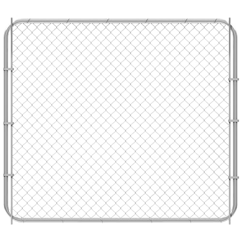 HITTITE Adjustable Chain Link Gate Kit, Anti-Rust Outdoor Garden Fence,