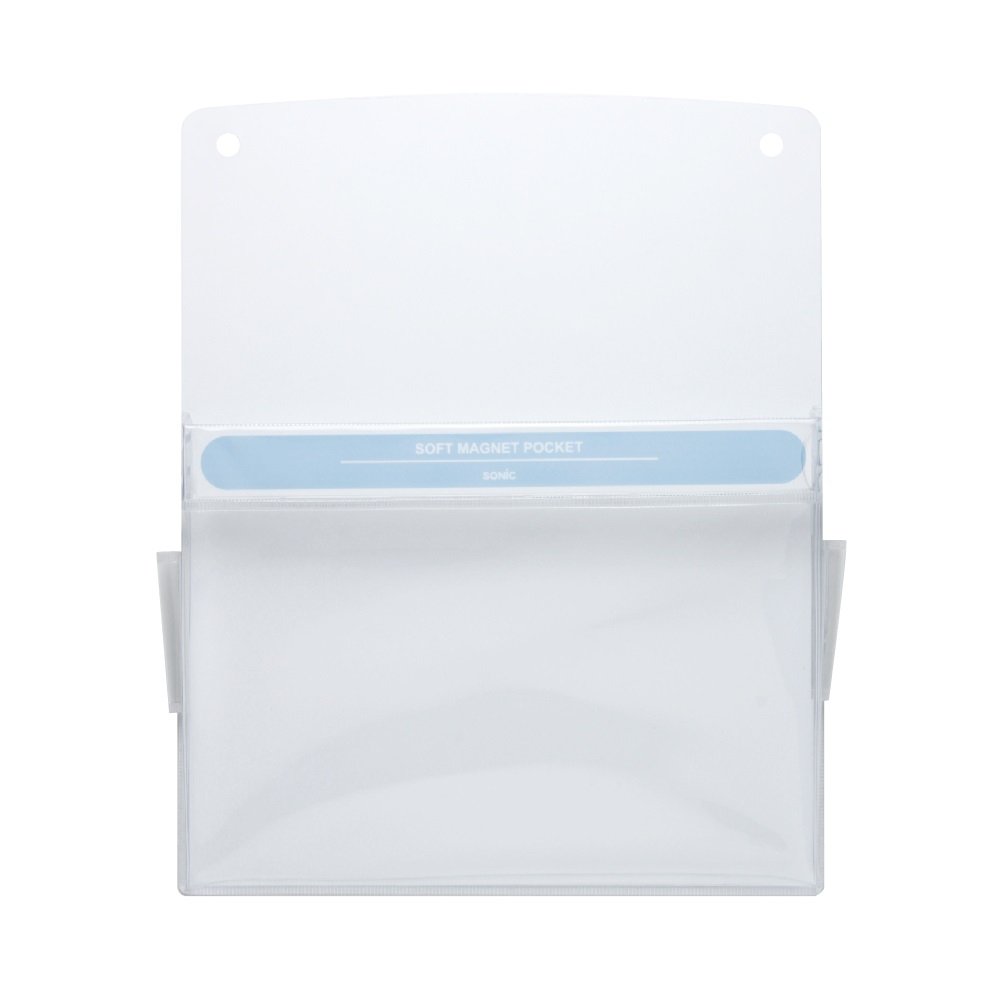 Sonic MP-358-W Soft Magnetic Pocket, A4, White