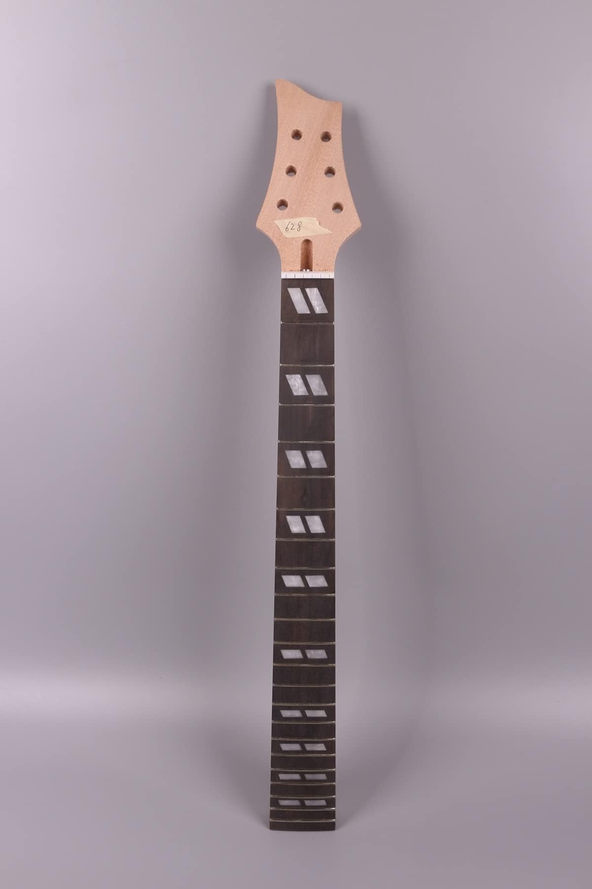 Yinfente Electric Guitar Neck Replacement 22 fret 25 inch Rosewood Fretboard Bird Inlay